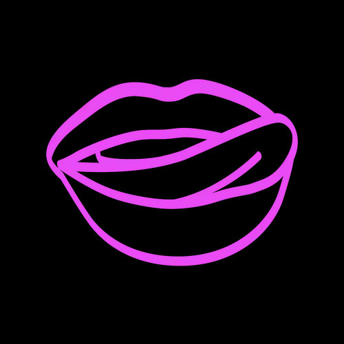Lips icon labeled “Full Sensation” — symbolizing Lorals’ ultra-thin material that maximizes oral pleasure while acting as a hands-free alternative to dental dams